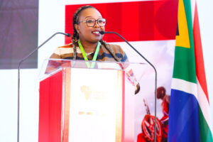 Nombulelo Guliwe, directrice générale de l’office du tourisme sud-africain (South African Tourism